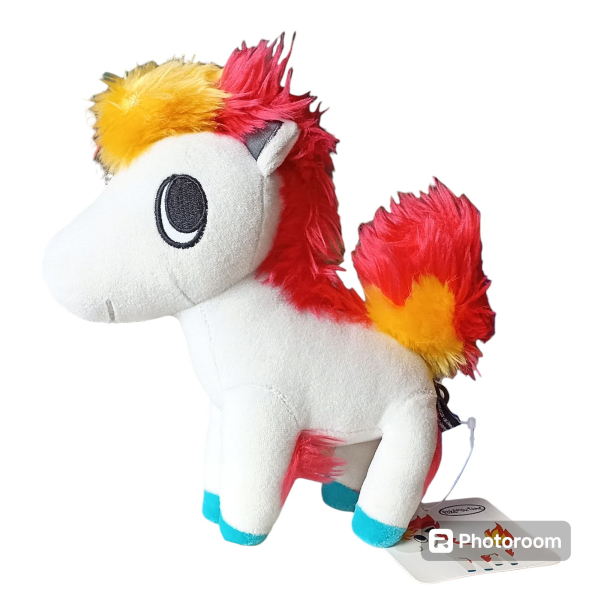 Officiële Pokemon center knuffel Ponyta pokemon time 2012 +/- 20cm 